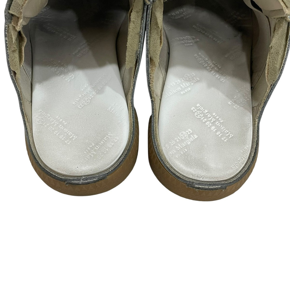 17SS Madison Margiela ジャーマントレーナー　ミュール Maison Margiela(メゾンマルジェラ) ジャーマントレーナー