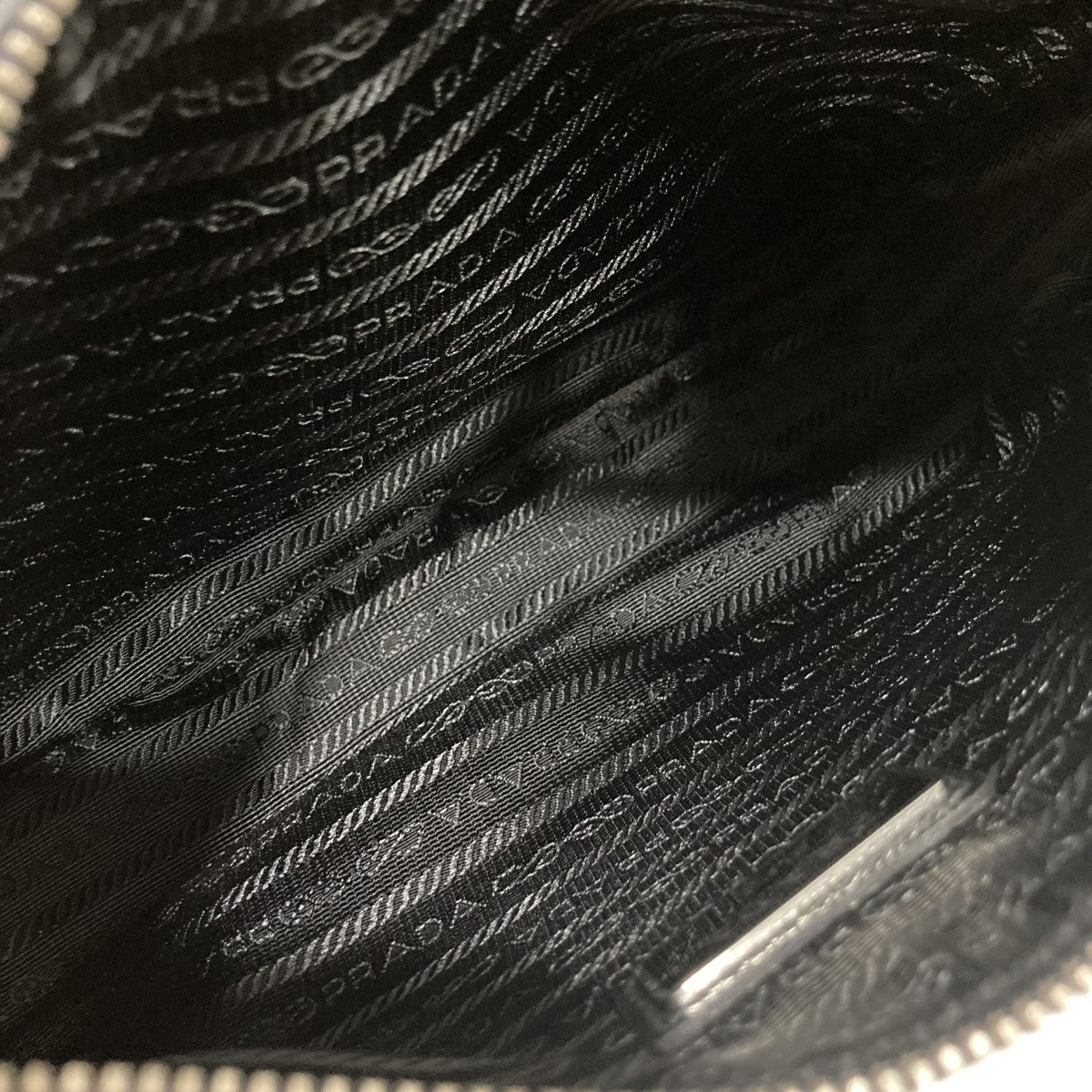 PRADA(プラダ) サフィアーノレザーショルダーバッグ 3 ネイビー