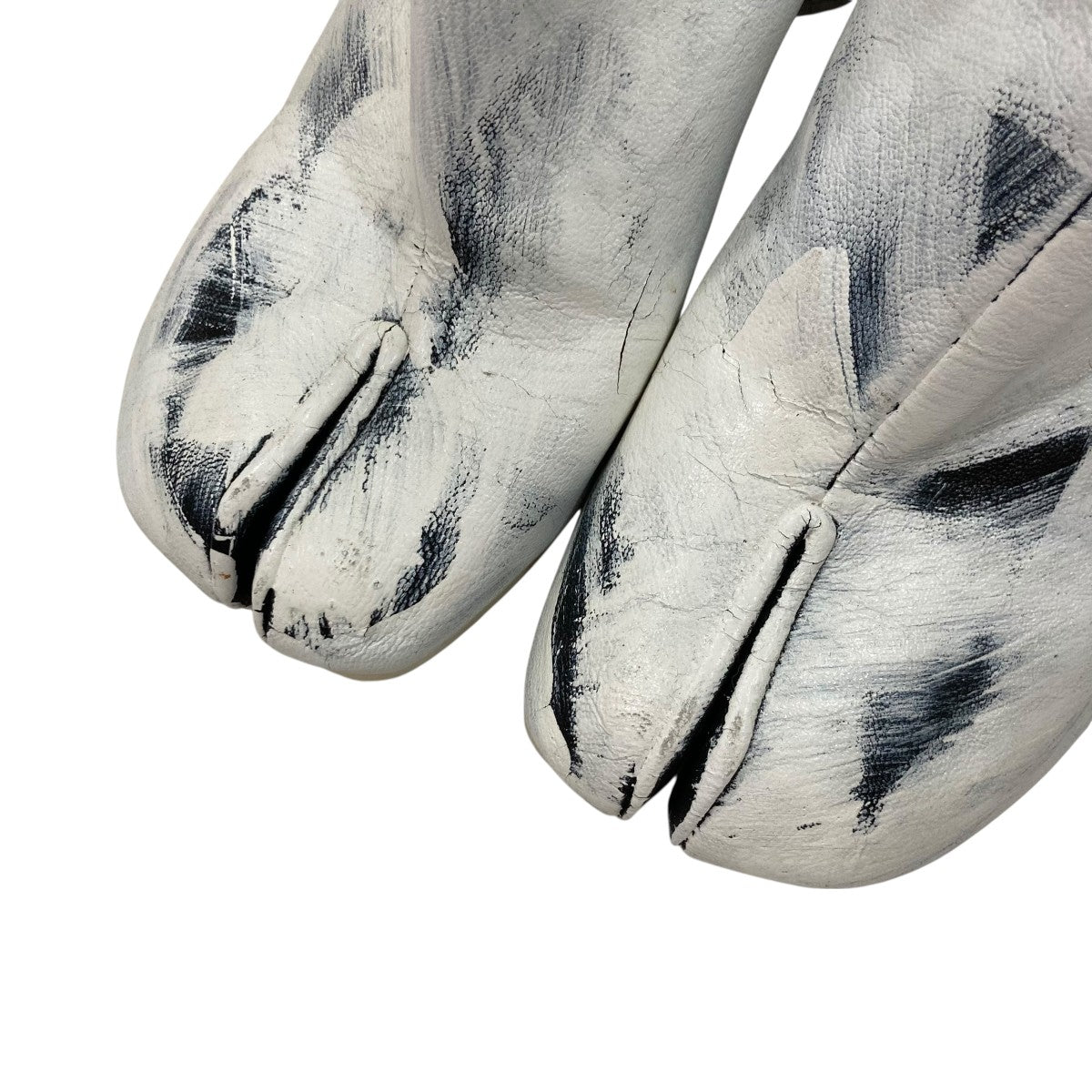 Maison Margiela(メゾンマルジェラ) ペンキ足袋ブーツ ホワイト