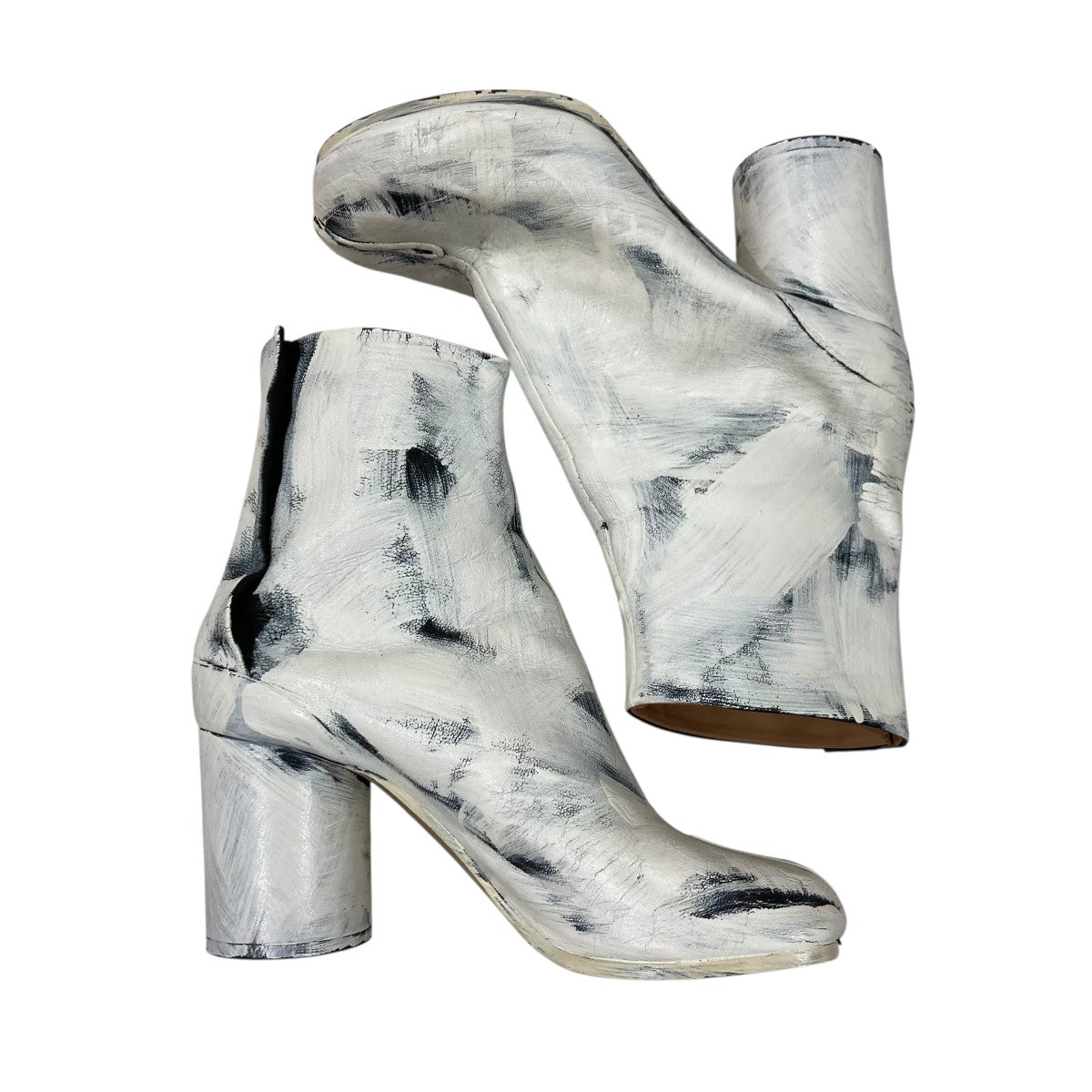 Maison Margiela(メゾンマルジェラ) ペンキ足袋ブーツ ホワイト