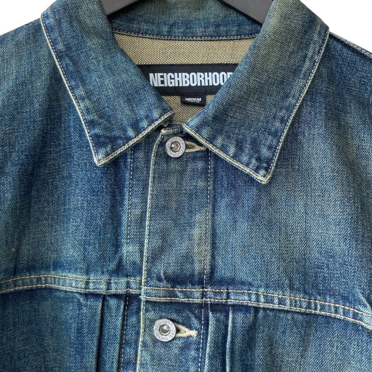 NEIGHBORHOOD(ネイバーフッド) 24AWWASHED DENIM TYPE-1 JACKETデニム