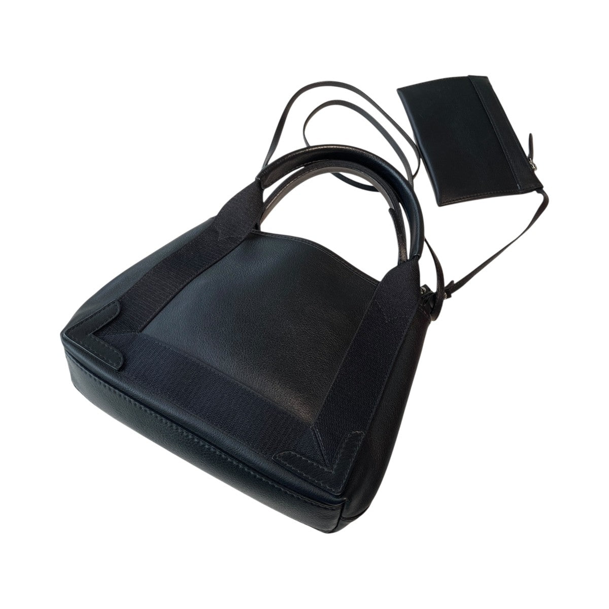 BALENCIAGA(バレンシアガ) NAVY CABAS XS AJハンドバッグ390346 390346