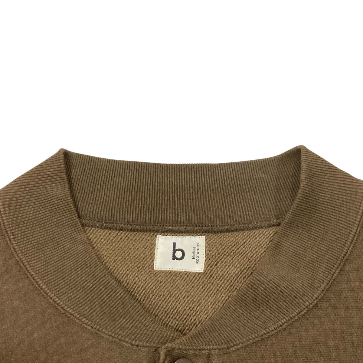 blurhms(ブラームス) Soft＆Hard Sweat Snap Cardiganスウェット
