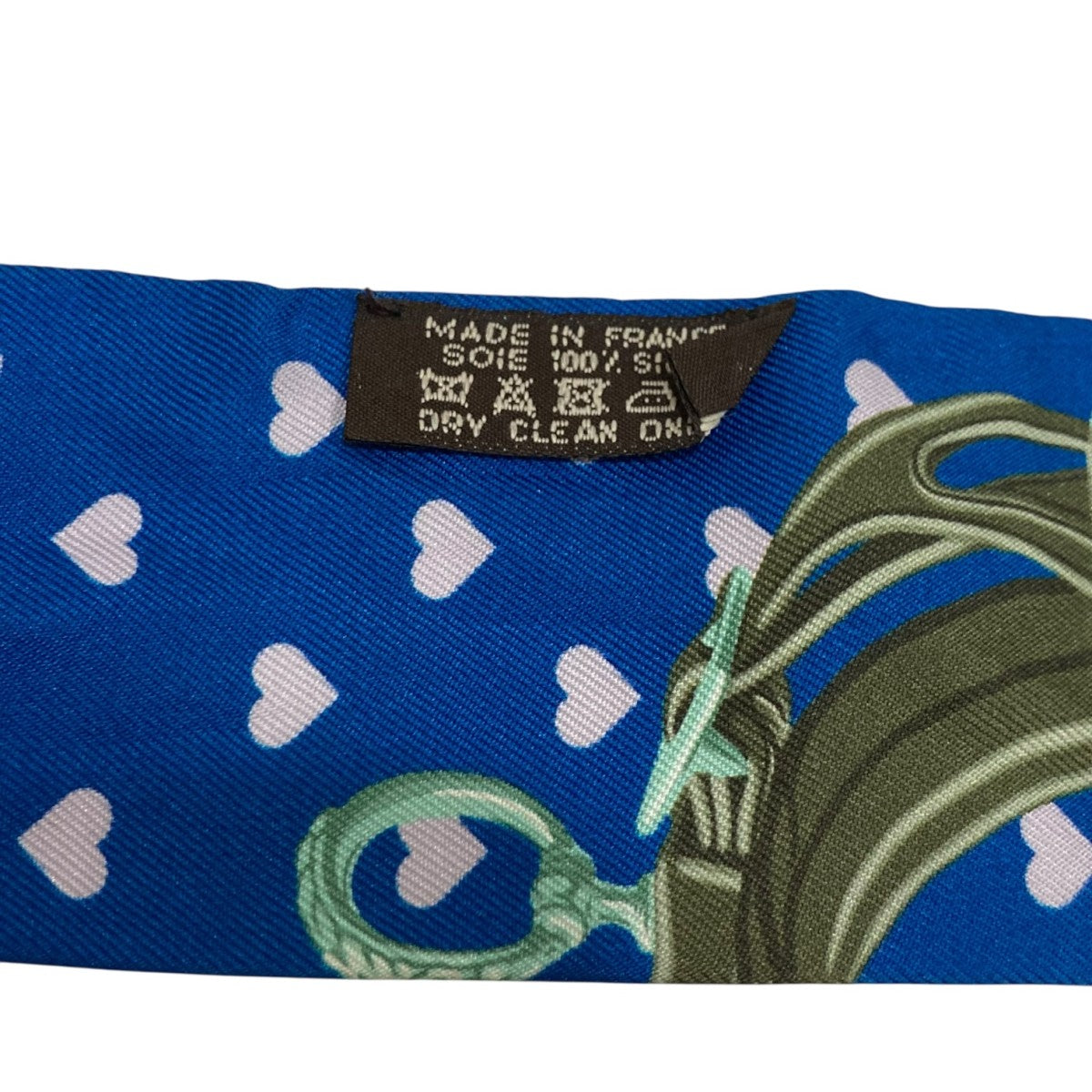 HERMES ハート柄ツィリー 古着・中古-6枚目のアイテム画像