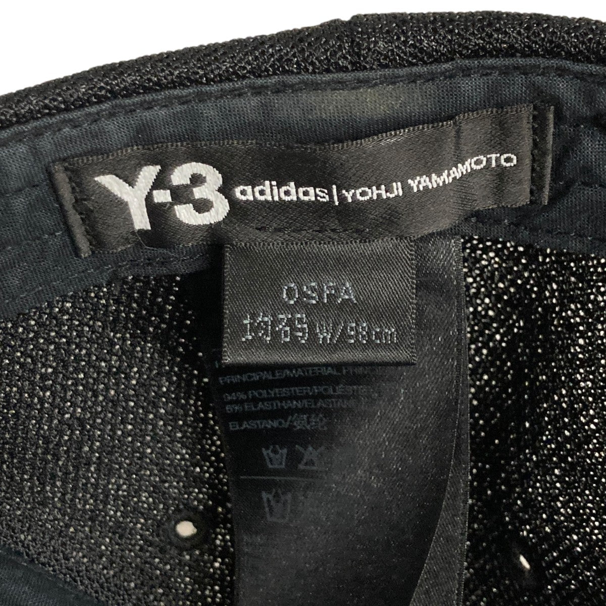 Y-3 キャップ TRUCKER CAP 中古 ワイスリー 中古・古着通販Y-3 (ワイスリー) ロゴキャップ ブラック｜ブランド