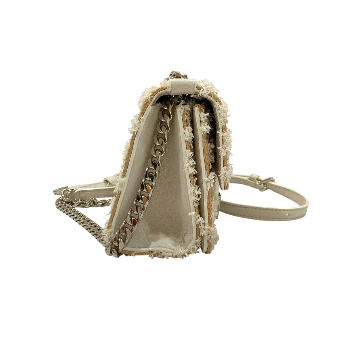 JIMMY CHOO チェーンバッグ Jimmy Choo CHERI ビジュー チェーン ショルダーバッグ (Jimmy