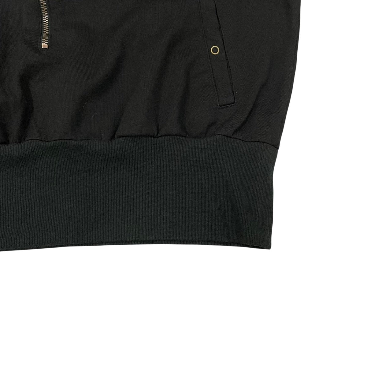 【美品】barbell object バーベルオブジェクト ジップスウェット Barbell Object(バーベルオブジェクト) zip sweat fadeハーフ