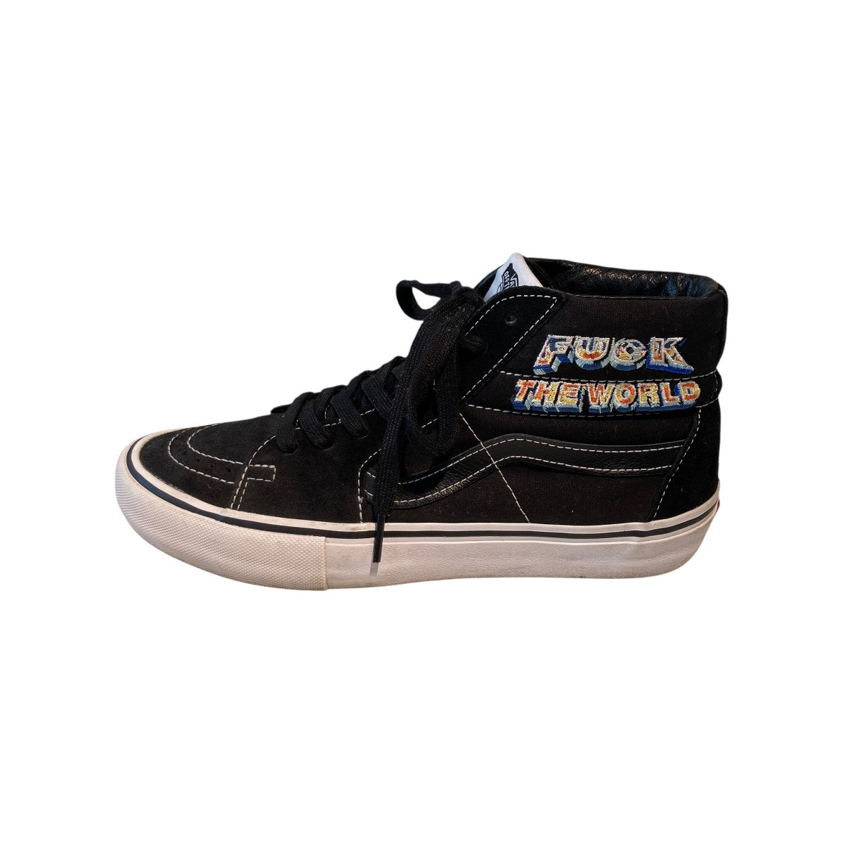 VANS(バンズ) Supreme Fuck The World SK8-HI PROハイカットスニーカー
