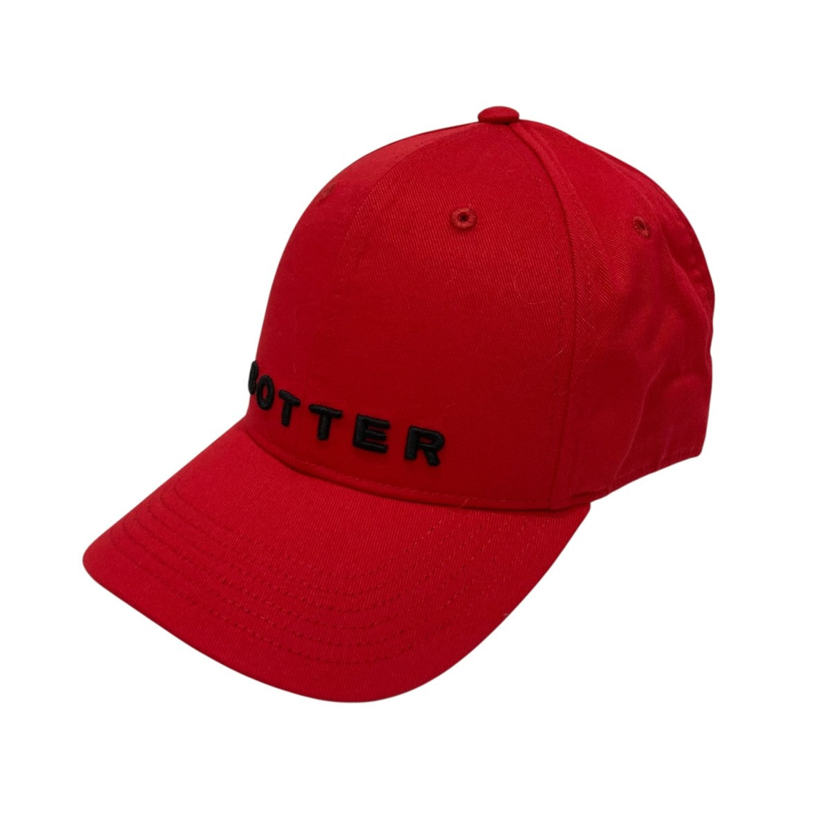 『BOTTER』ボッター ブラック シューレース キャップ BOTTER(ボッター) キャップ4S-9003A001 4S-9003A001 レッド