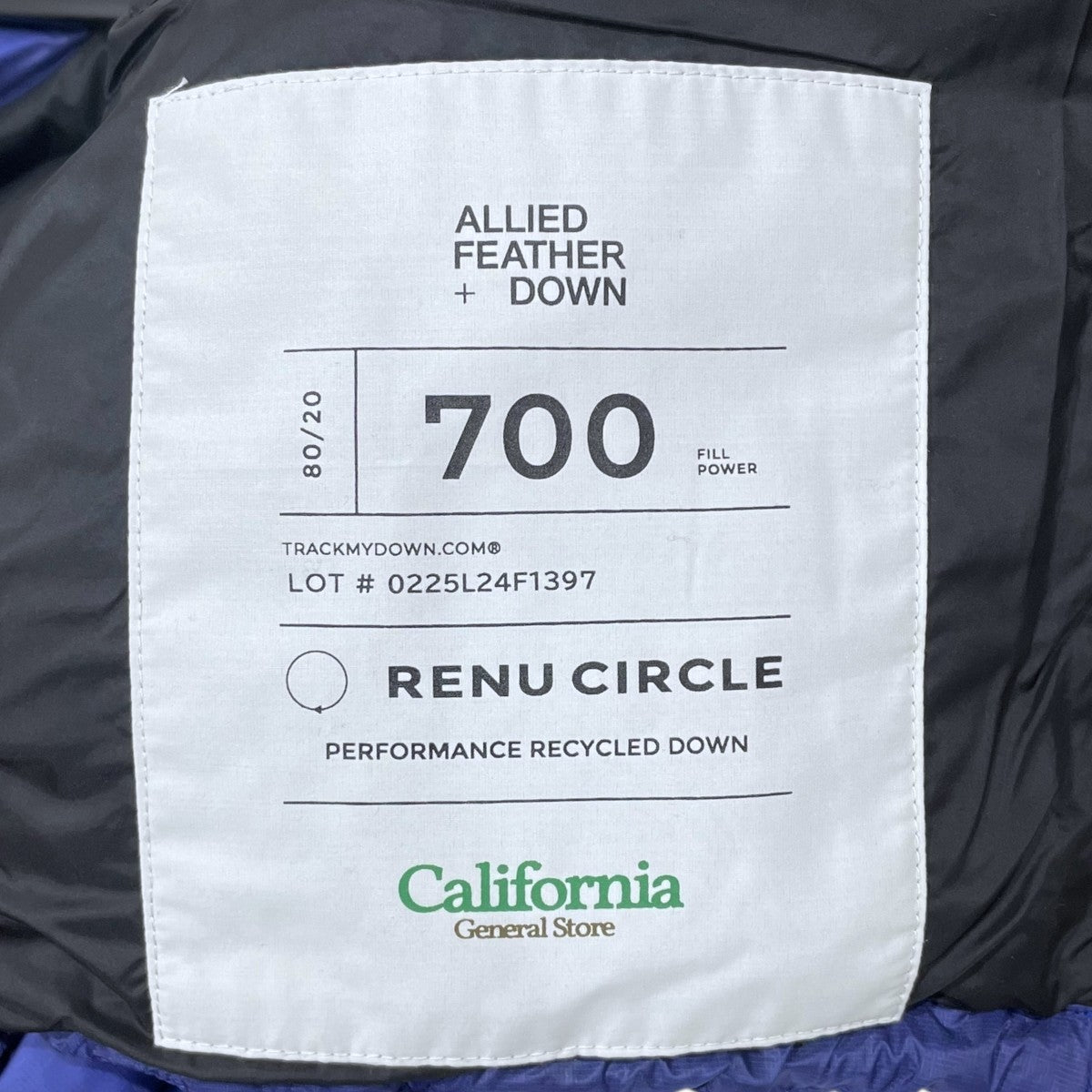 24AW ダウンベスト NYLON ALLIED DOWN VEST ナイロン アライド ダウンベスト 8025-115-0044