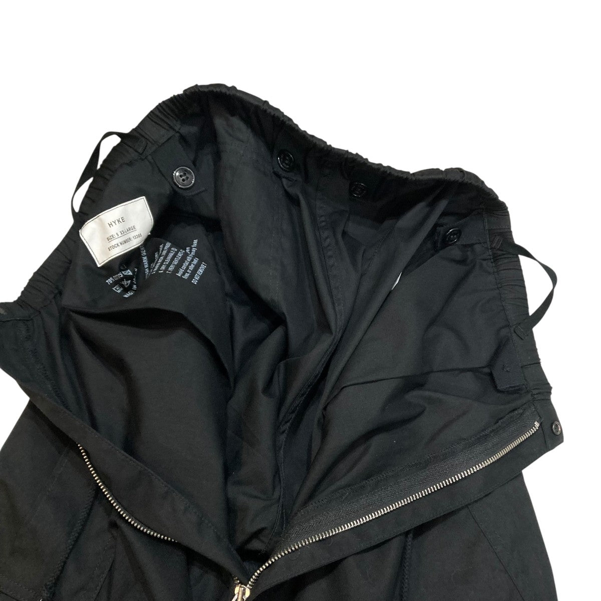 HYKE(ハイク) Genderless N／C TYPE M-51 SHELL PANTSカーゴパンツ