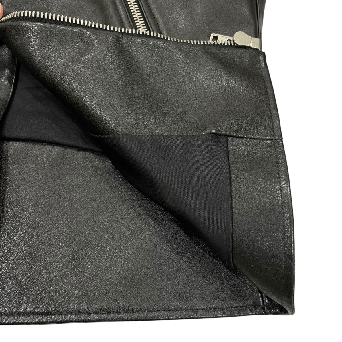 Maison Margiela(メゾンマルジェラ) 八の字ライダース レザー