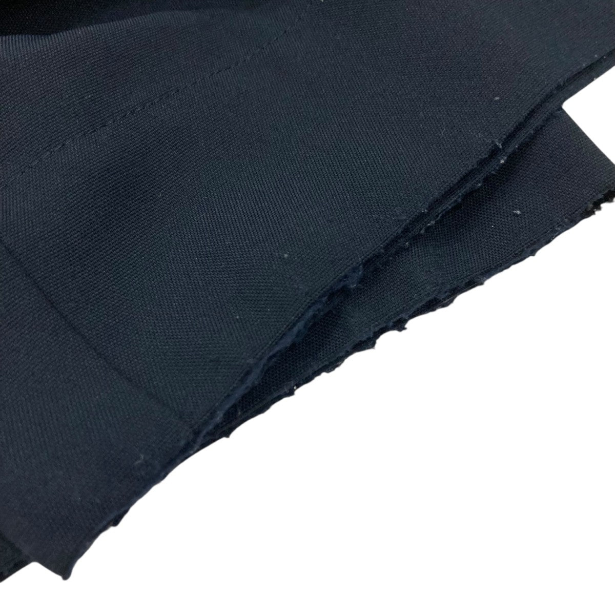 【美品】yori トリアセリボンサロペット 36 ネイビー yori(ヨリ)の「トリアセリボンサロペット【2021SM】6月発売予定