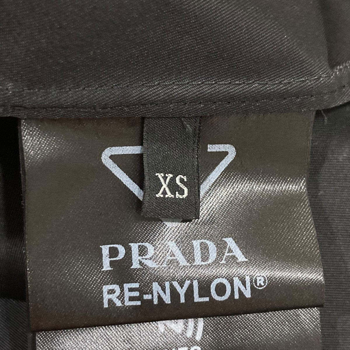 PRADA RE-NYLON ネイビー 半袖シャツ XS PRADA プラダ 半袖 シャツ SC449 1WQ8 メンズ ナイロン Re-Nylon