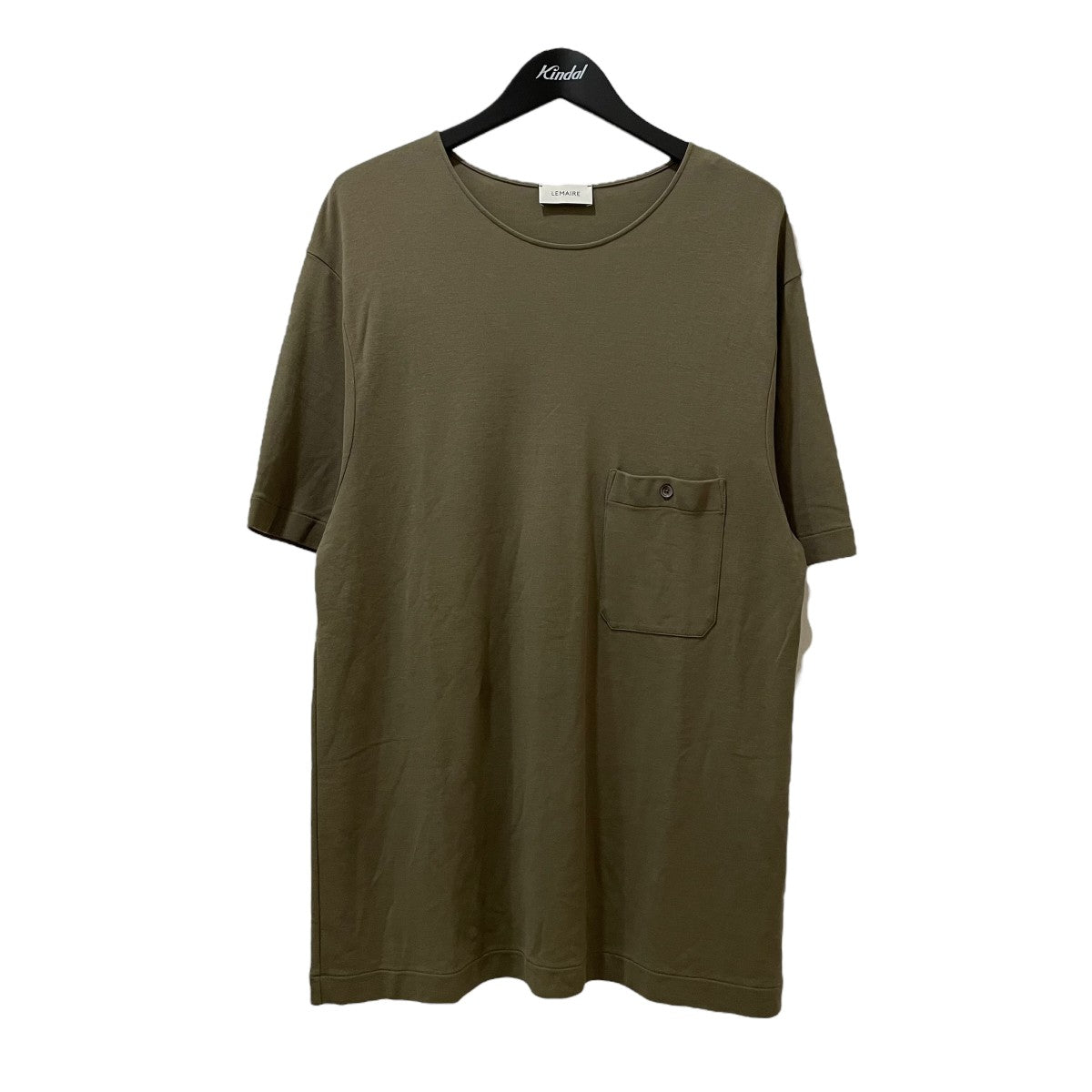LEMAIRE Jersey Crepe Chinese T-Shirt 半袖カットソー 1159-343-8091／M211 JE194 古着・中古-1枚目のアイテム画像