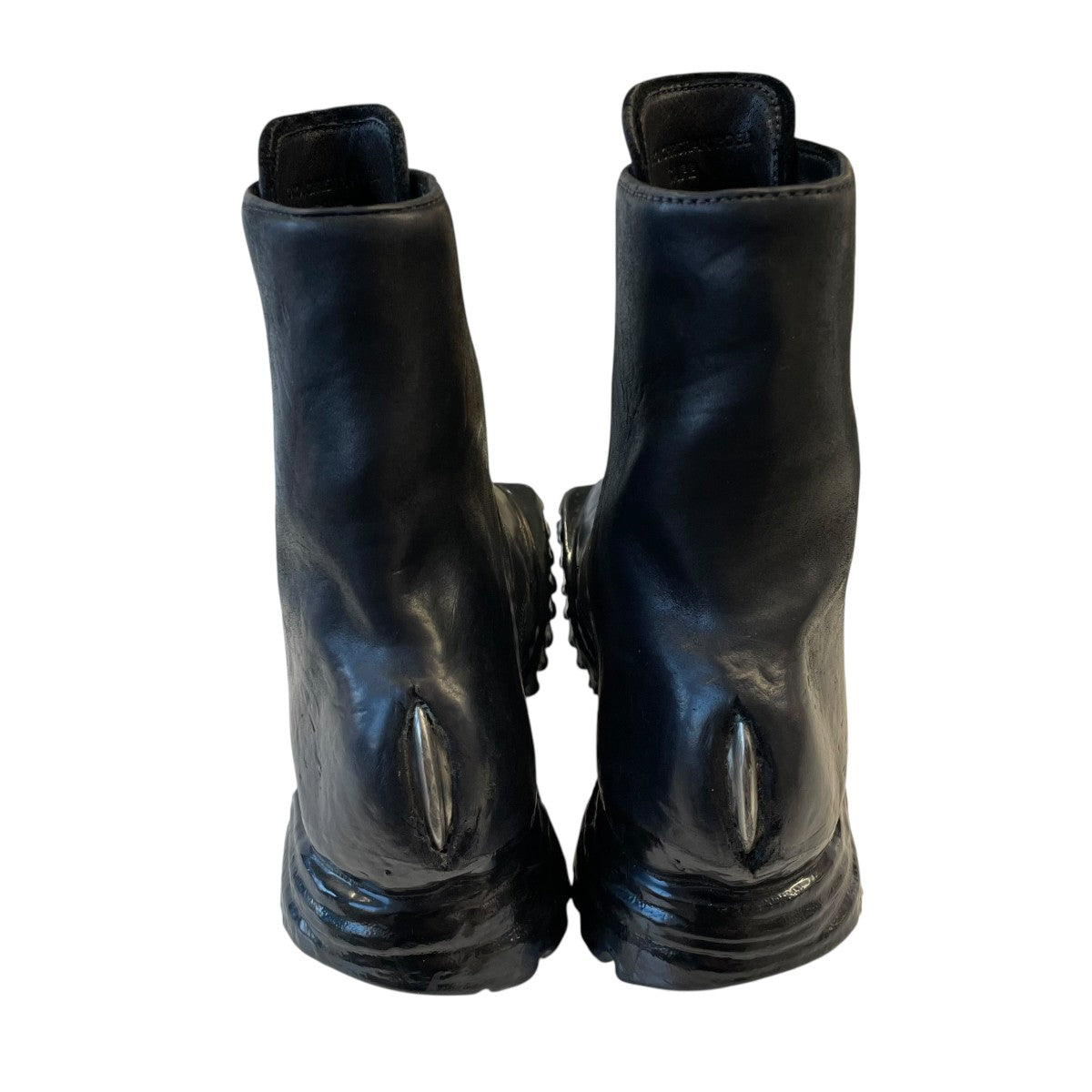 Carol Christian Poell OBJECT DYED PROSTHETIC SPUR-BITER DRIP TANK COMBATブーツAM 2759SP-IN 古着・中古-4枚目のアイテム画像