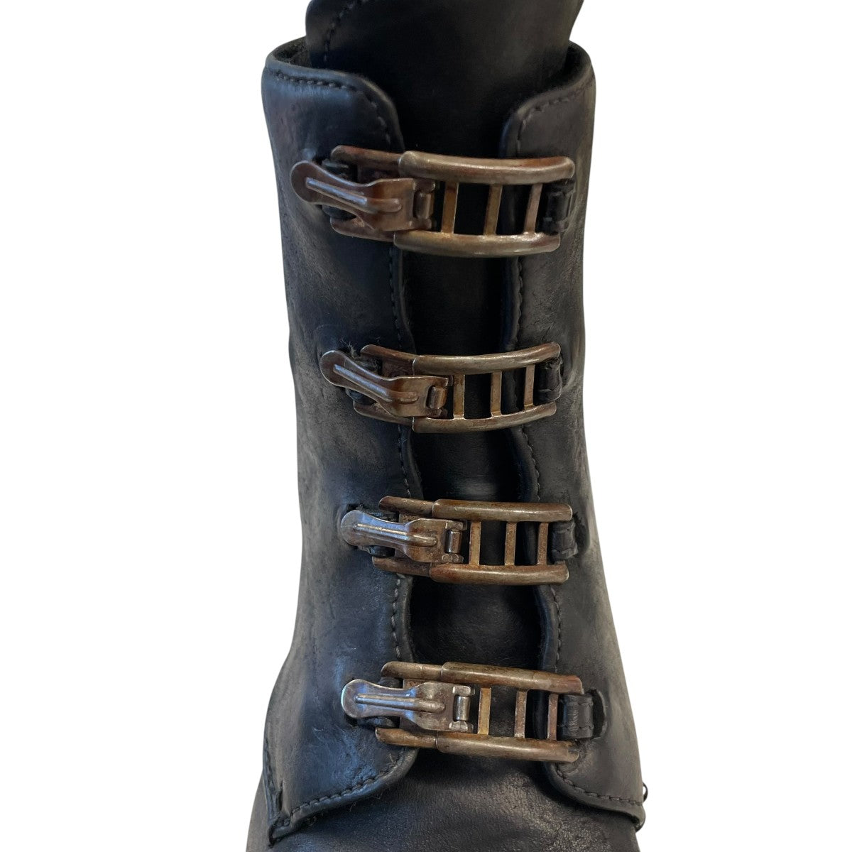 Carol Christian Poell OBJECT DYED PROSTHETIC SPUR-BITER DRIP TANK COMBATブーツAM 2759SP-IN 古着・中古-6枚目のアイテム画像