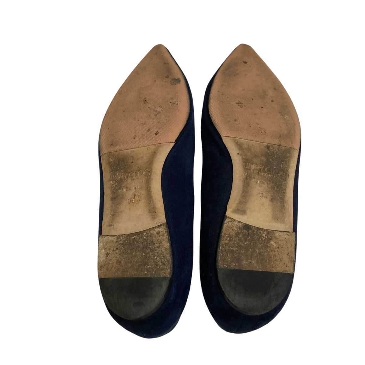 ジミーチュウ　スェードパンプス　ネイビー　36 1/2 JIMMY CHOO(ジミーチュウ) NAVY SUEDEパンプス ネイビー サイズ