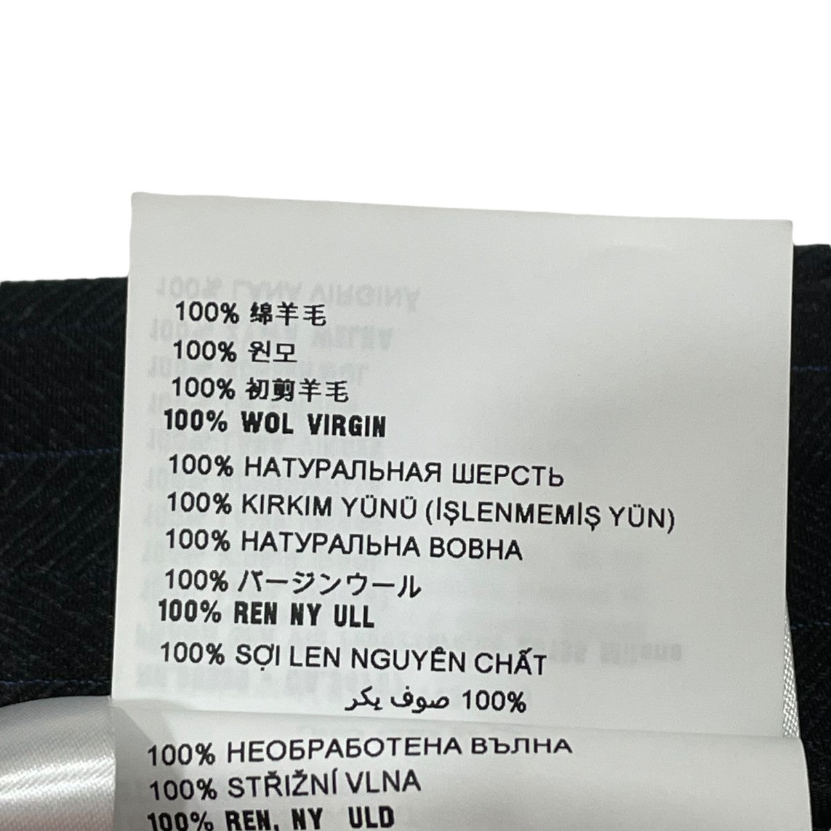 MIU MIU(ミュウミュウ) Pleated pinstripe skirtプリーツミニスカート