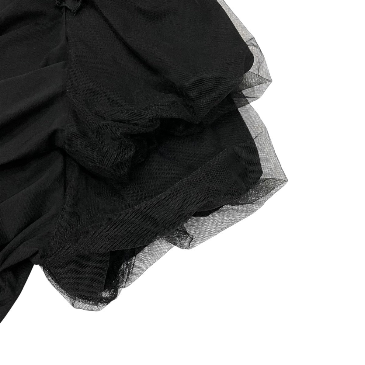 Simone Rocha(シモーネ ロシャ) Tulle Overlay Puff Sleeve T-Shirt