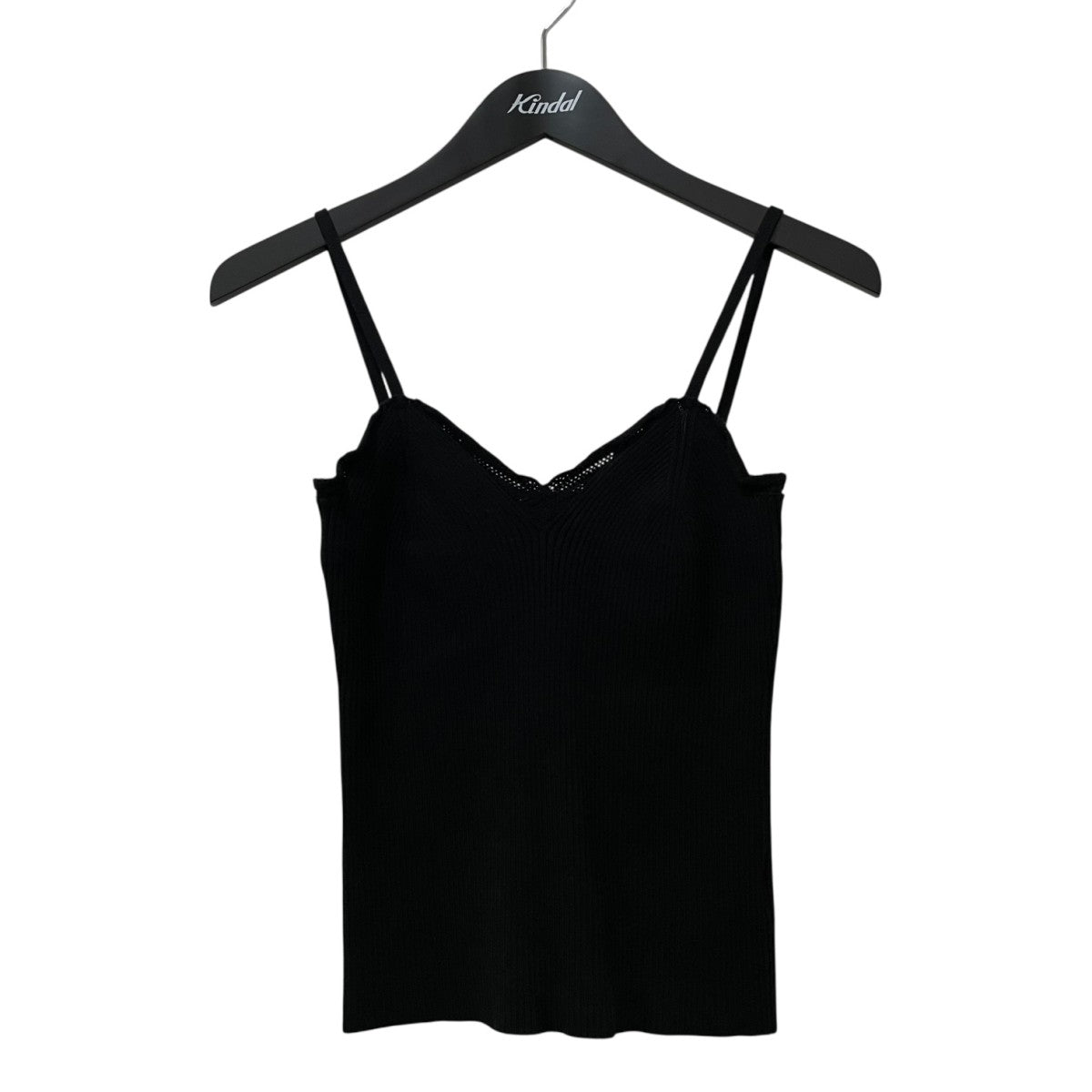 最終値下　THE SHISHIKUI シシクイ　FRILLS TOP キャミ THE SHISHIKUI(シシクイ) FRILLS TOPニットキャミソール