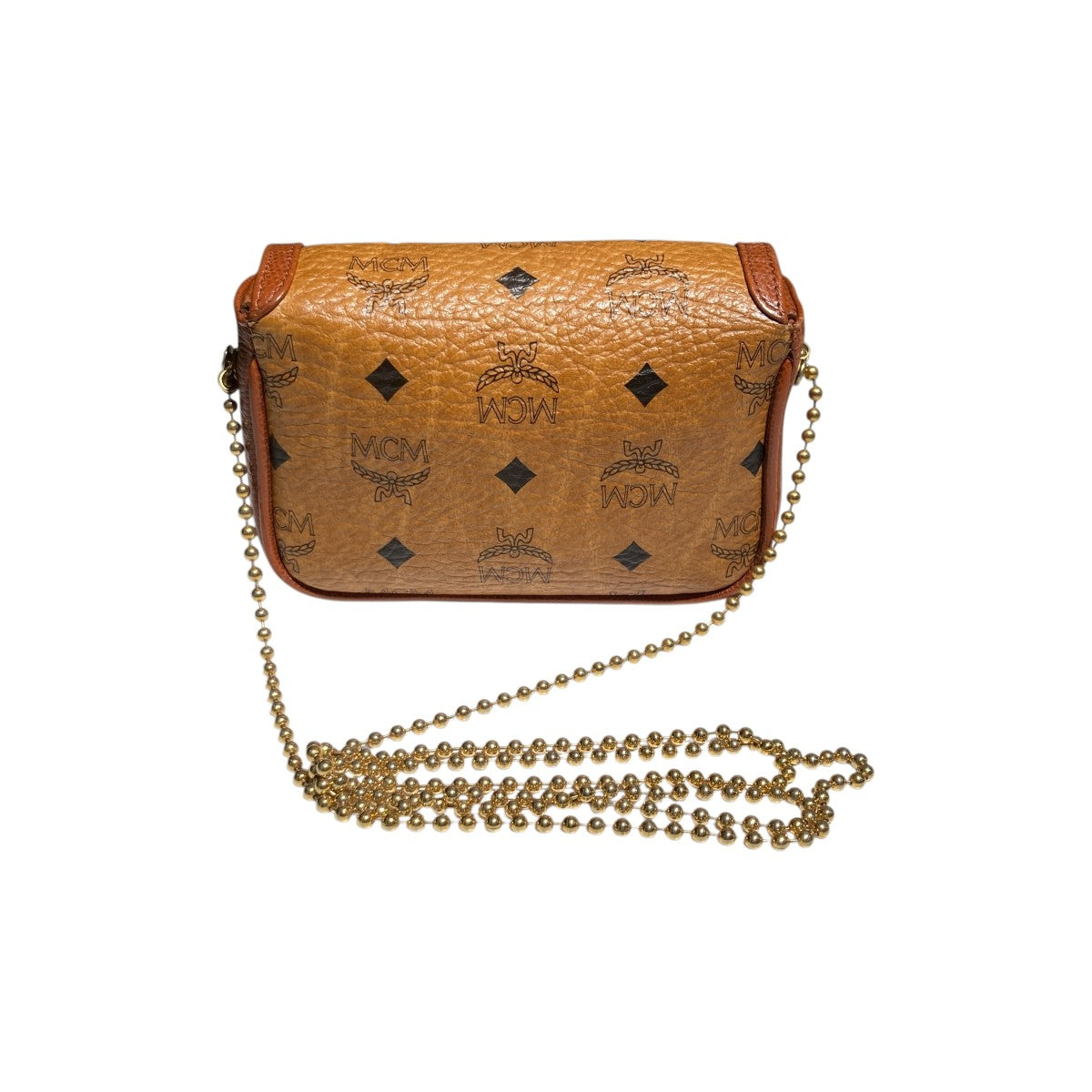 MCM ショルダーバッグ ヴィセトス ブラウン タグ付き MCM ショルダーバッグ ヴィセトス ブラウン タグ付き - メルカリ
