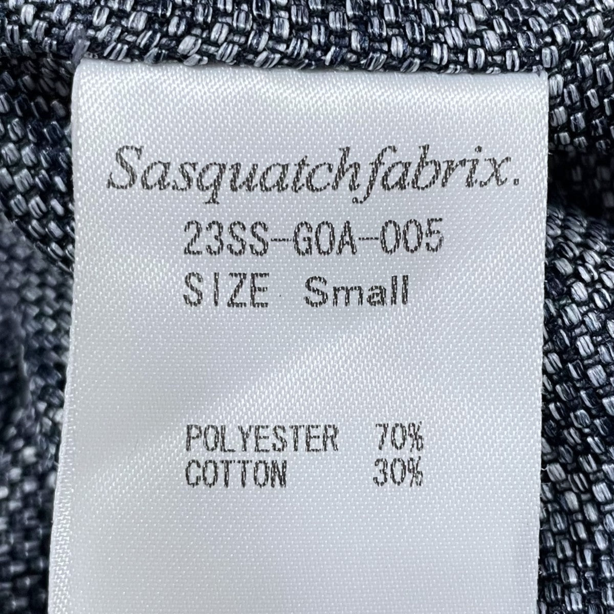 ドローストリングポケットベスト DRAWSTRING PK VEST 23SS-G0A-005