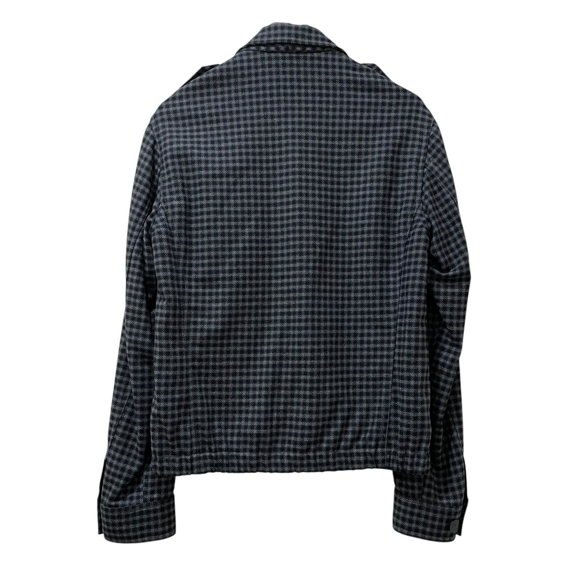 agnès b. ブラック クロップドジャケット　デニムジャケット　フランス製 agnes b(アニエスベー) フランス製デニムジャケット ブラック