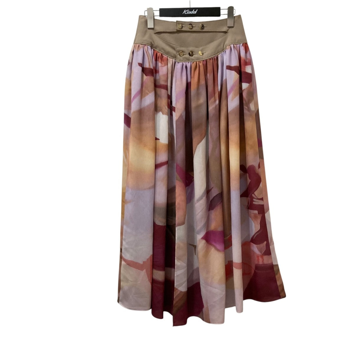 プリントスカートSS23-SK01-107