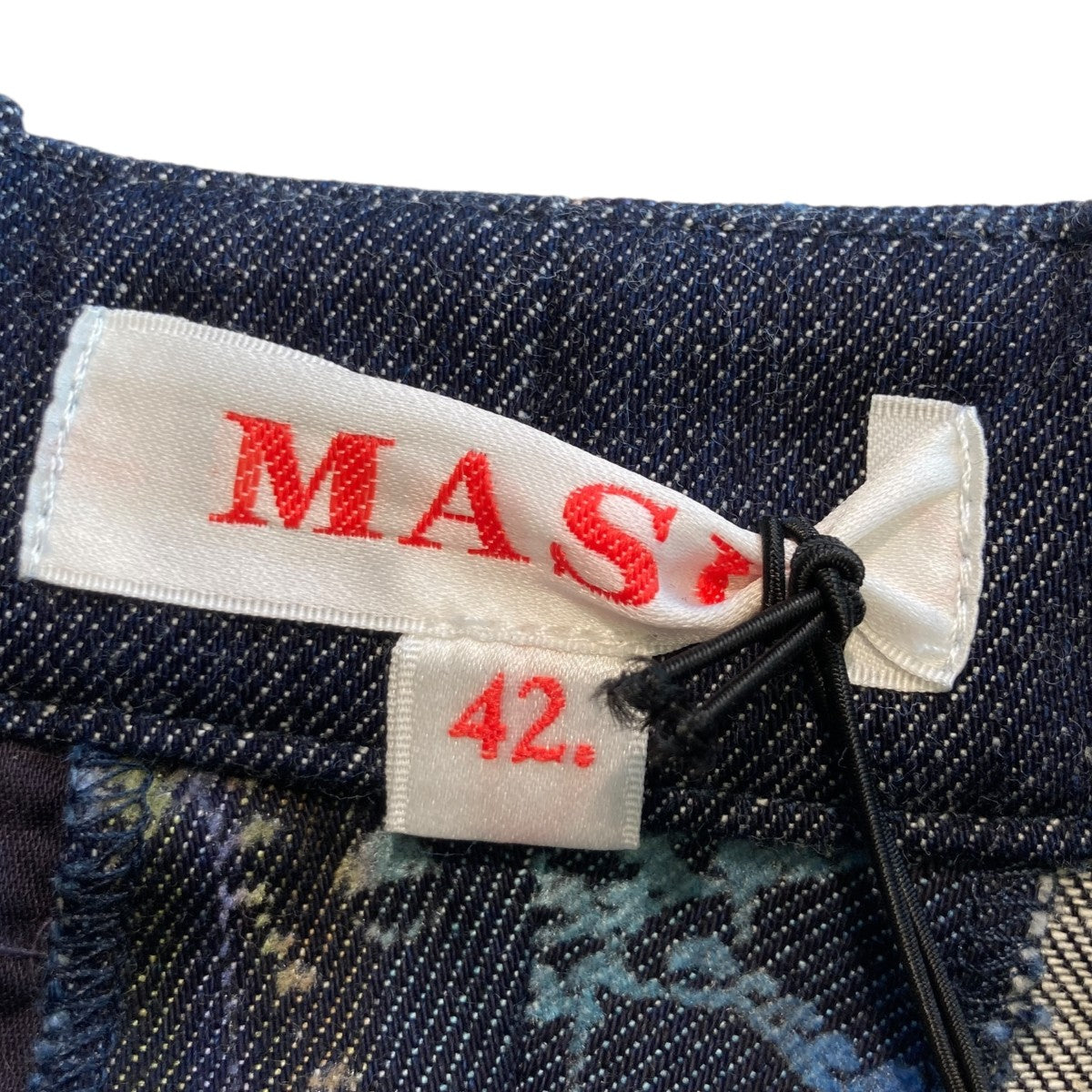 24AWFLOCKY RAINBOW WEB FLARE PANTS加工 フレアデニムパンツMPFW-PT1424
