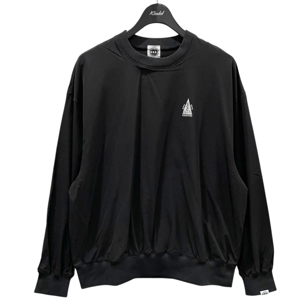 25AW 長袖カットソー STRETCH CREWNECK ストレッチクルーネック CCC-253C004