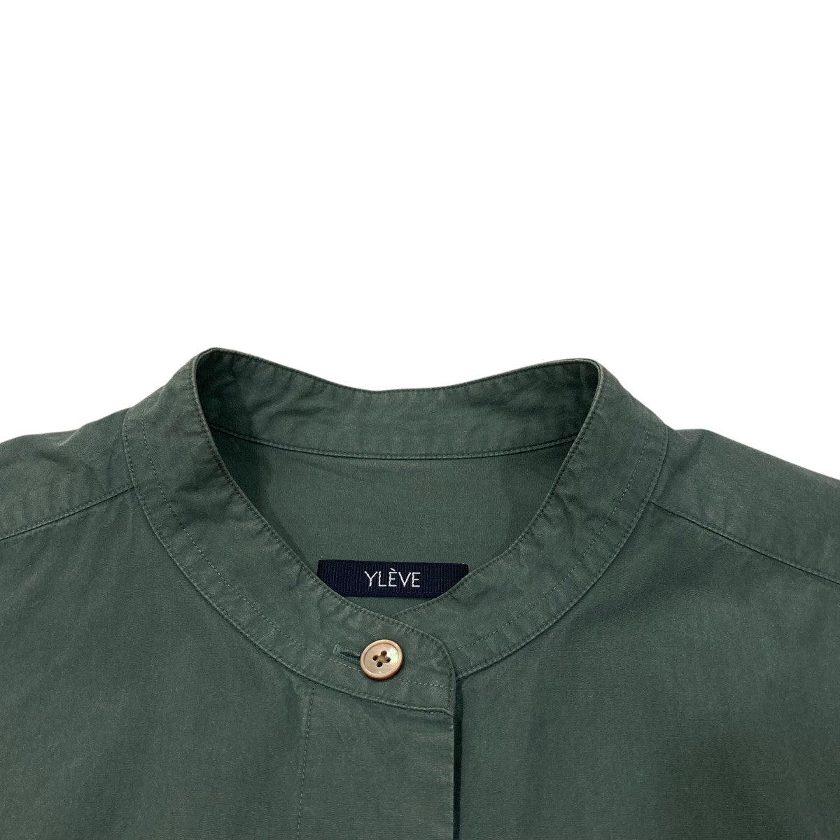 YLEVE ワンピースシャツ YLEVE 【定価2万】イレーヴ *HEAVY WEIGHT COTTON OP ワンピース