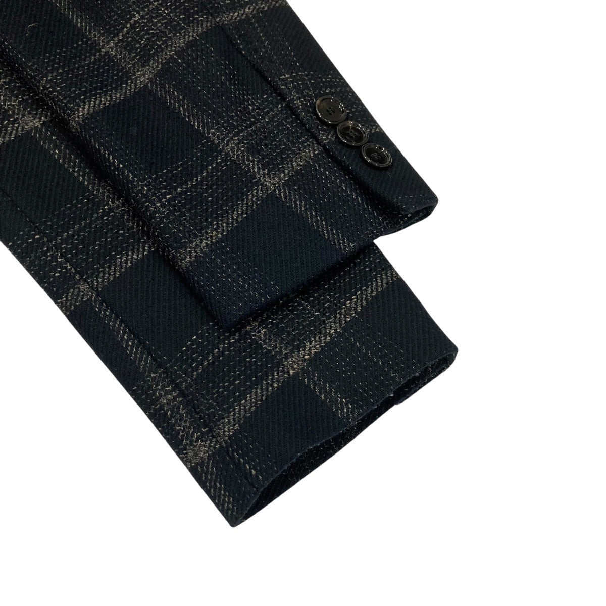 美品！HUGO BOSS チェスターコート 黒と黄色のチェック HUGO BOSS(ヒューゴボス) チェックチェスターコート10185330