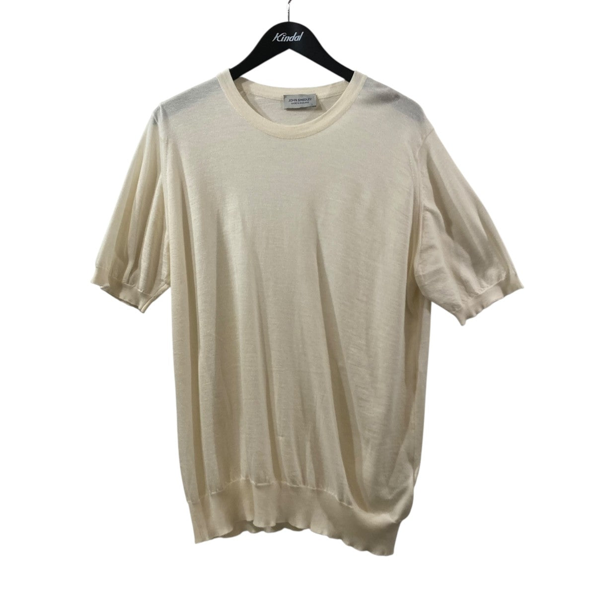 JOHN SMEDLEY ウールコットン半袖ニット半袖ニット 古着・中古-1枚目のアイテム画像
