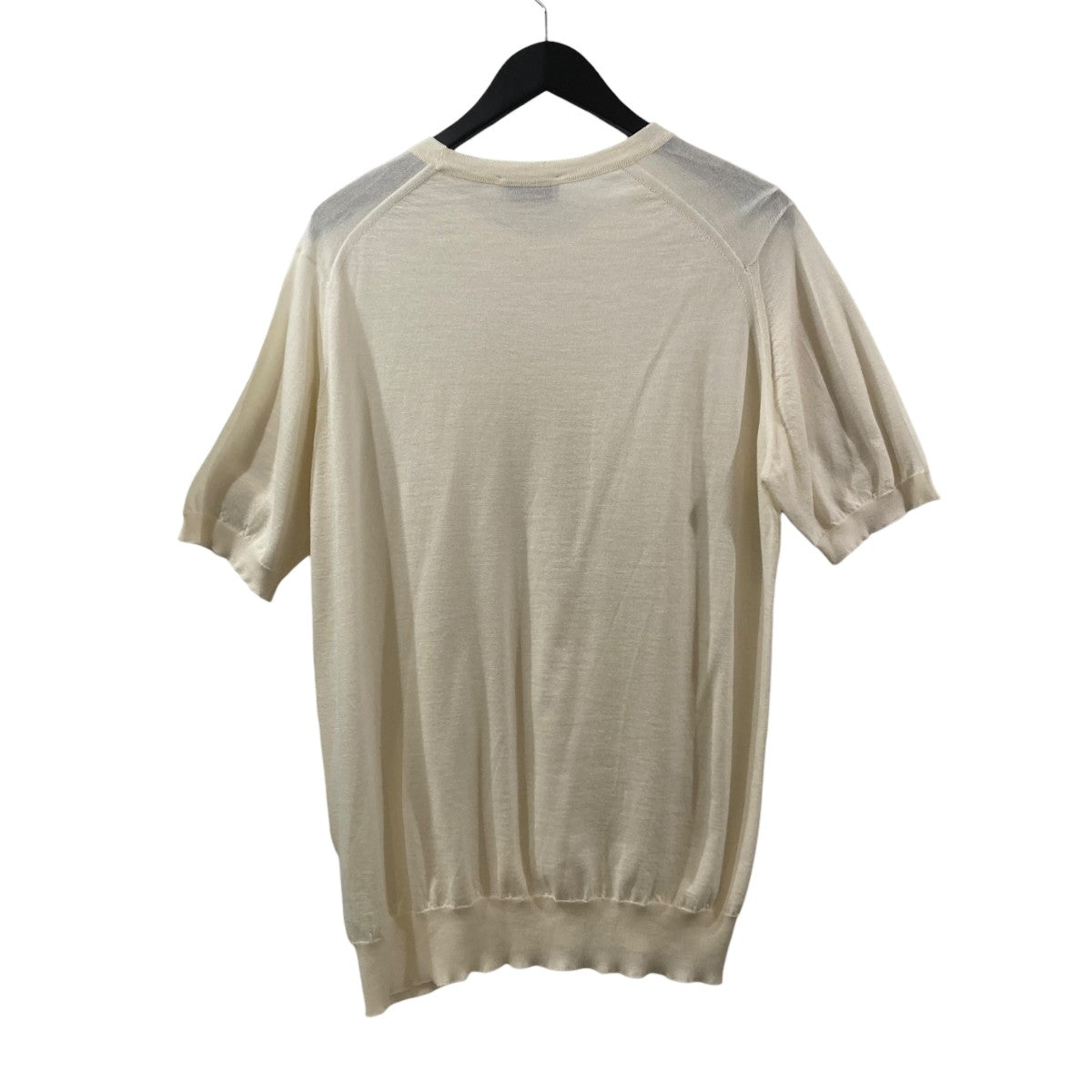 JOHN SMEDLEY ウールコットン半袖ニット半袖ニット 古着・中古-2枚目のアイテム画像
