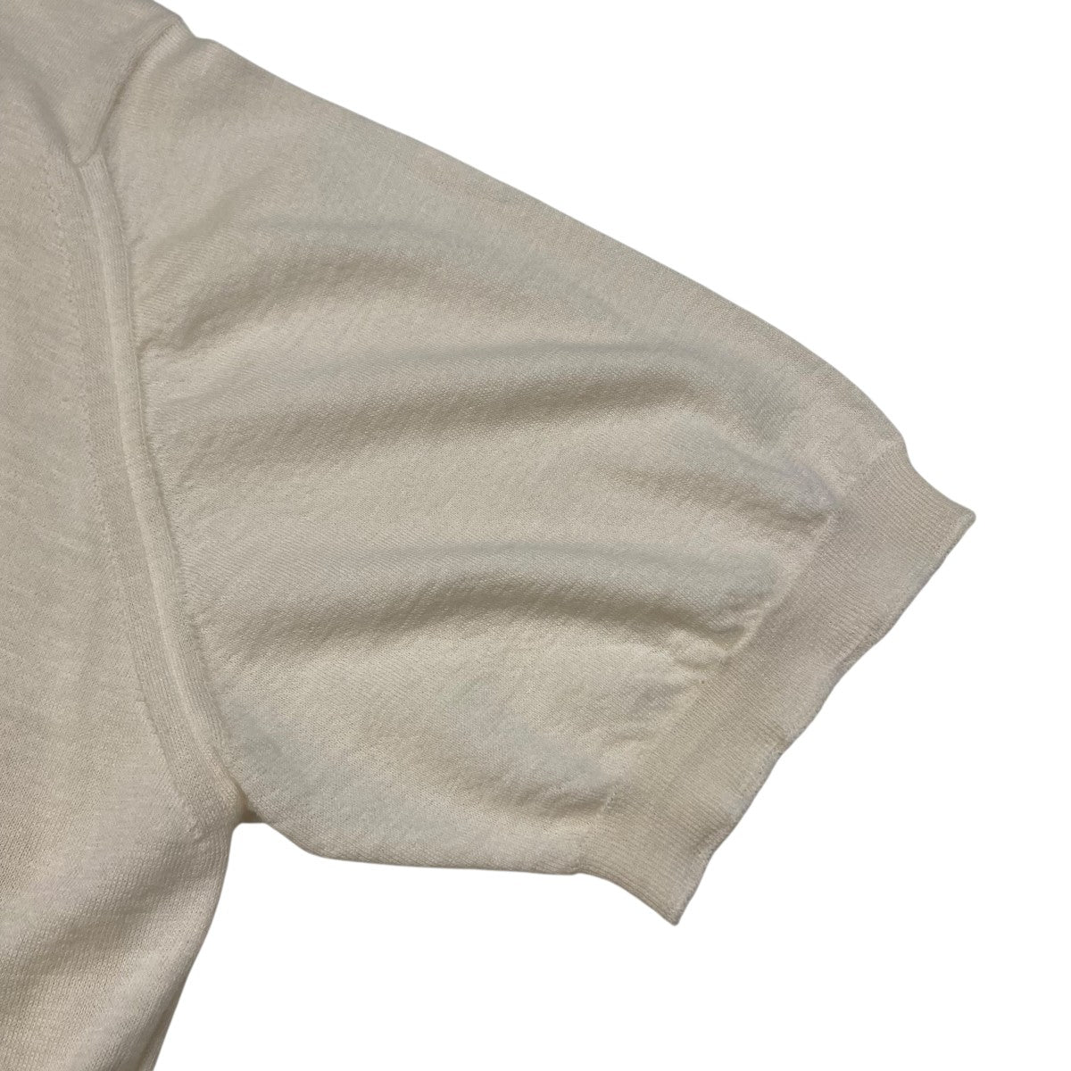 JOHN SMEDLEY ウールコットン半袖ニット半袖ニット 古着・中古-4枚目のアイテム画像