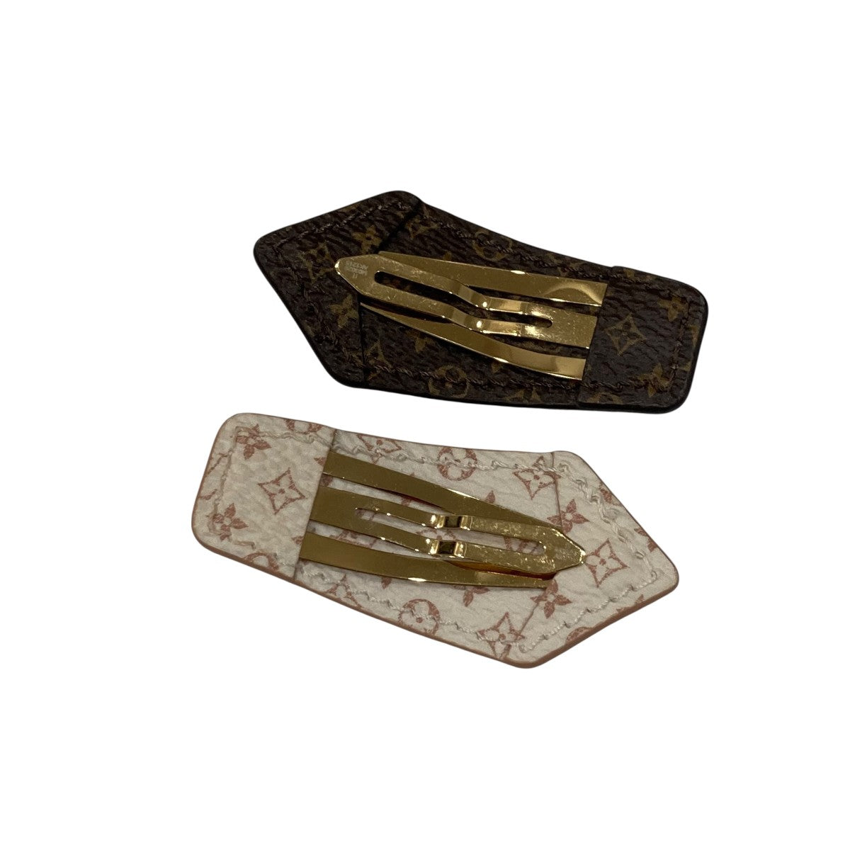 LOUIS VUITTON バレッタ・LVバックステージミニモノグラムヘアクリップセットM03029 古着・中古-2枚目のアイテム画像