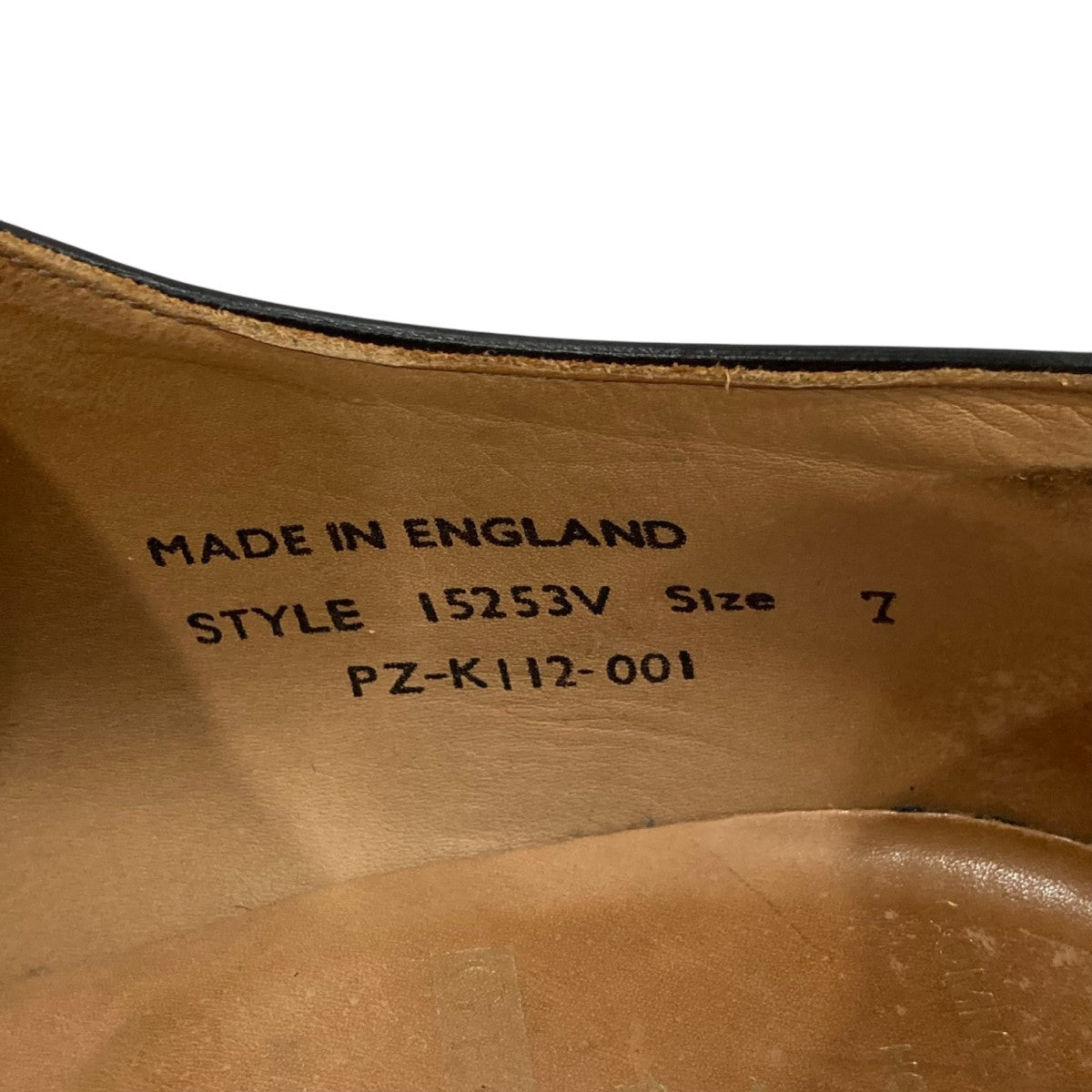 GEORGE COX レザーシューズ15253V/PZ-K112 古着・中古-9枚目のアイテム画像