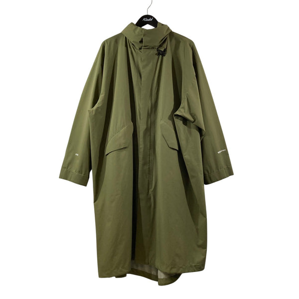 HYKE ナイロンコート laminated military coat HYKE(ハイク) 21SSPERTEX MILITARY COATナイロンコート211-27028 211