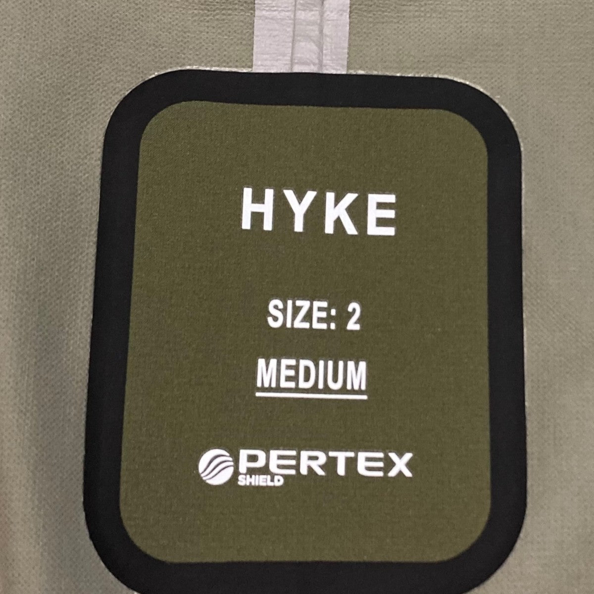 HYKE(ハイク) 21SSPERTEX MILITARY COATナイロンコート211-27028 211