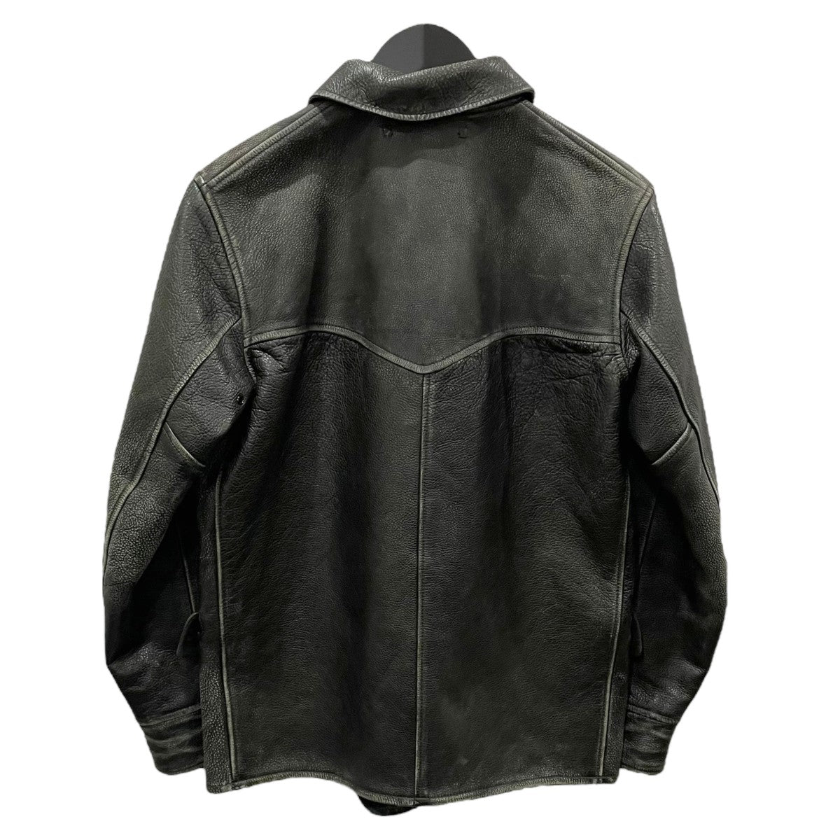 RRL レザージャケット HENDERSON COAT ヘンダーソンコート 古着・中古-2枚目のアイテム画像