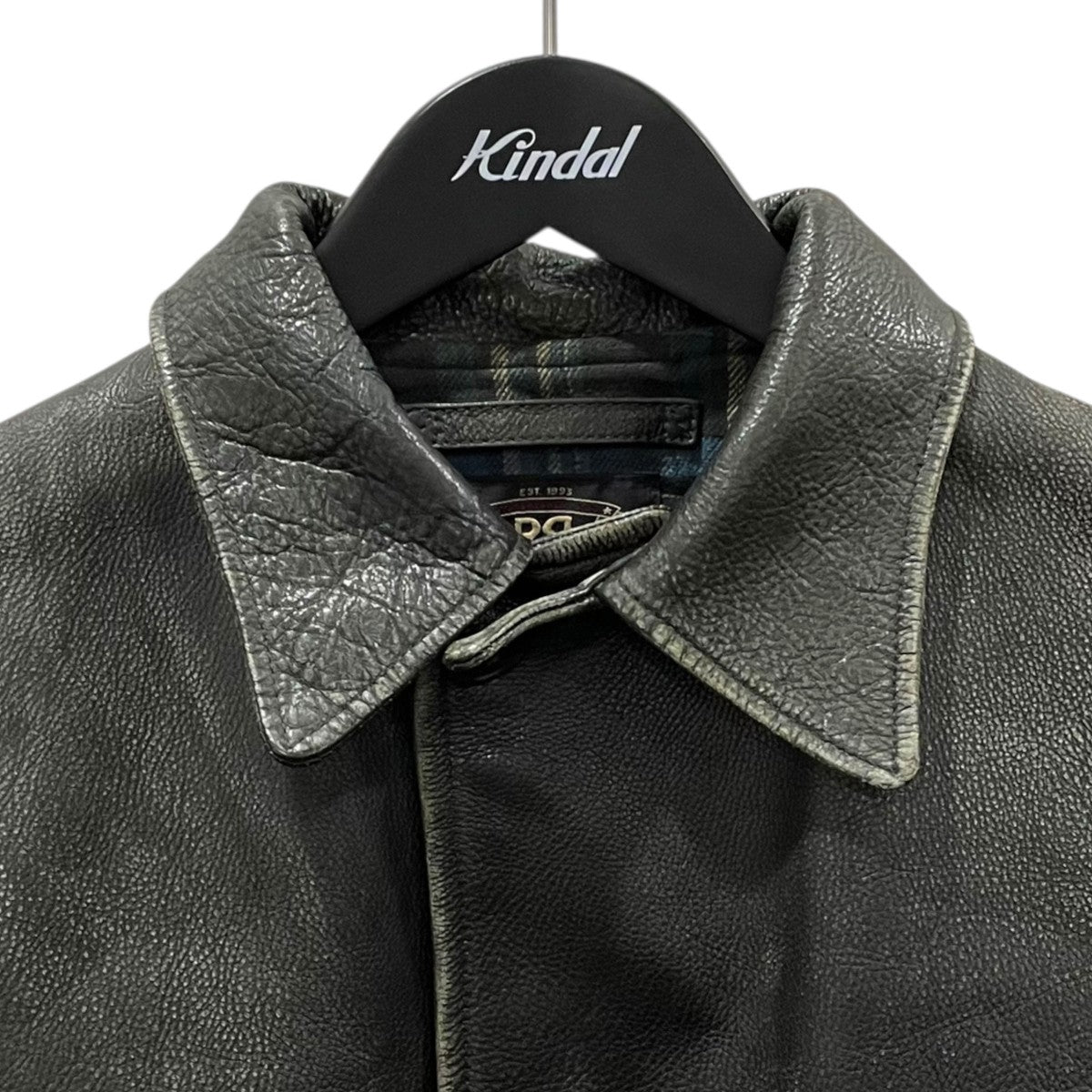 RRL レザージャケット HENDERSON COAT ヘンダーソンコート 古着・中古-3枚目のアイテム画像