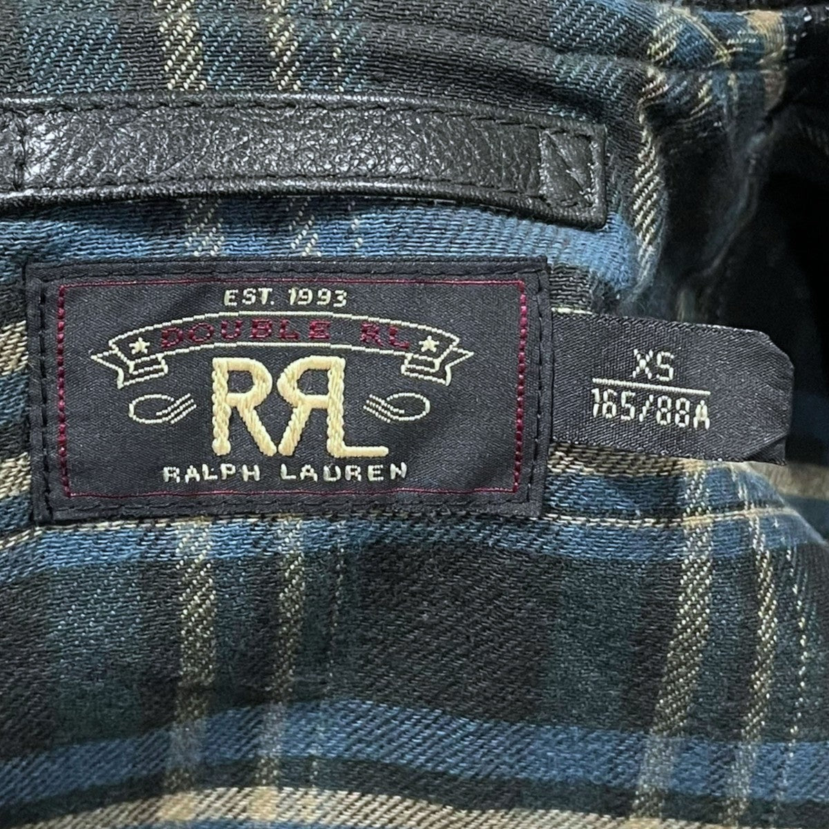 RRL レザージャケット HENDERSON COAT ヘンダーソンコート 古着・中古-9枚目のアイテム画像