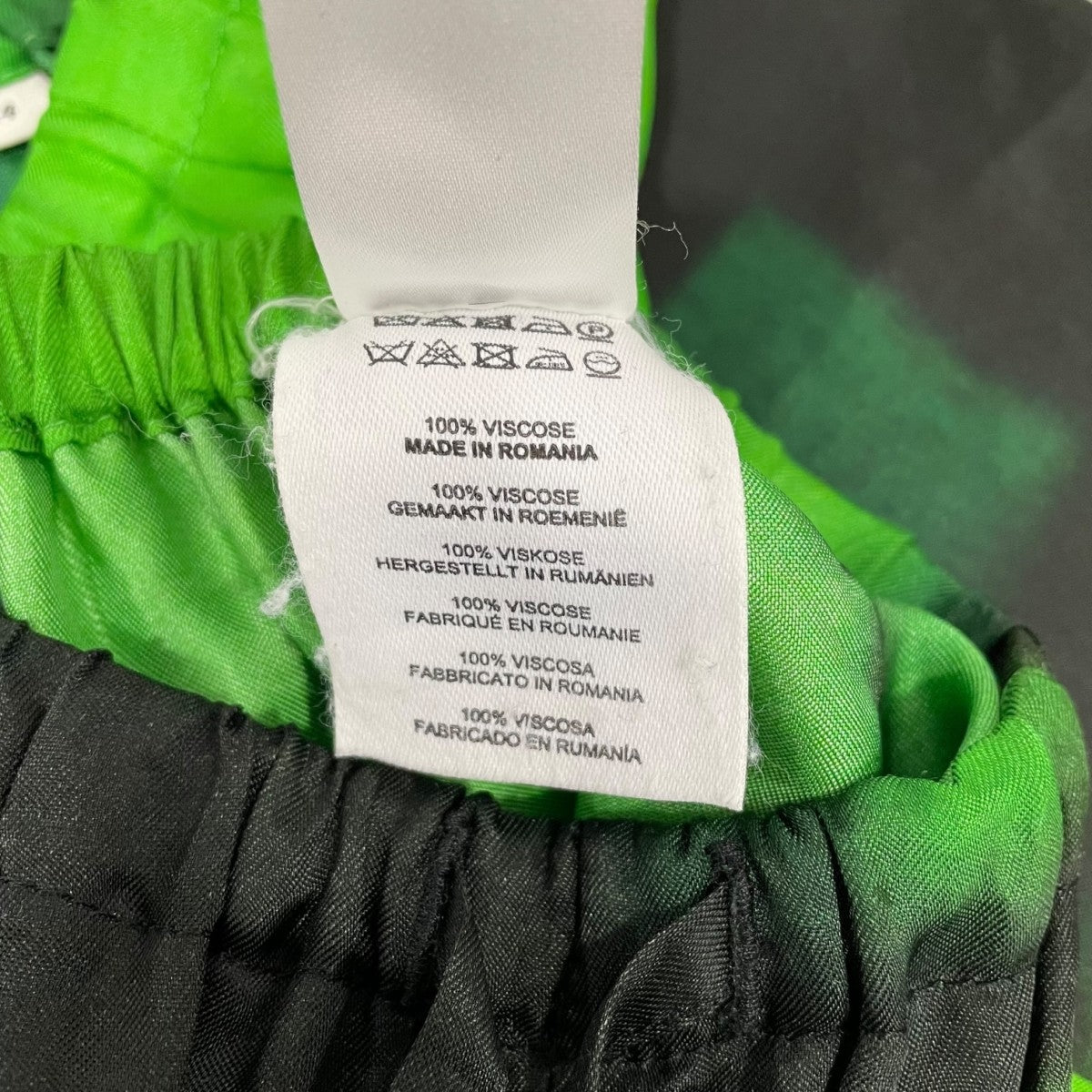 DRIES VAN NOTEN Len Lyeワイドパンツ 古着・中古-7枚目のアイテム画像