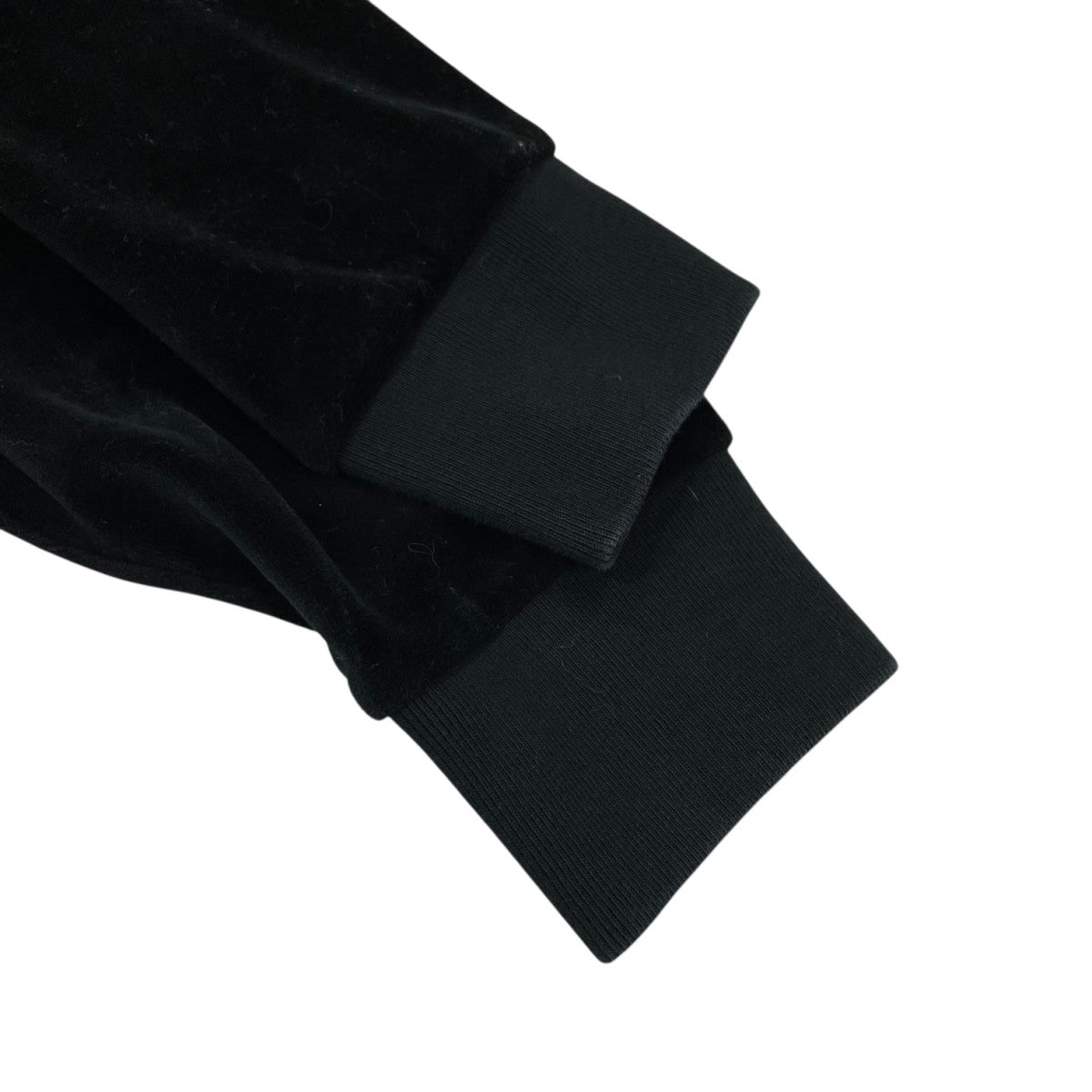 GUCCI(グッチ) Chenille Logo Embroidared oversized ベロアパーカー