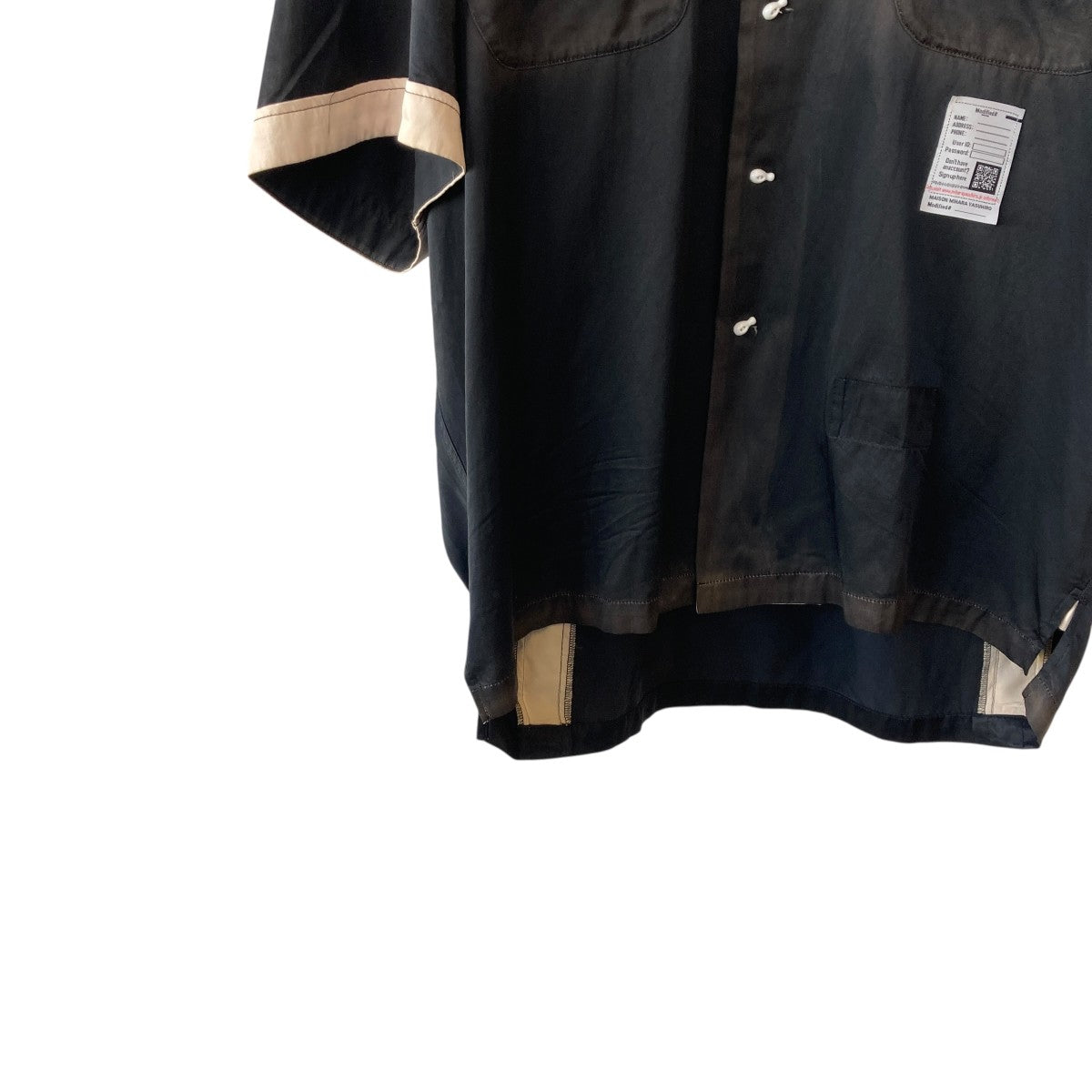 Maison MIHARA YASUHIRO Bowling Half-sleeve Shirt半袖シャツJ12SH071 古着・中古-4枚目のアイテム画像