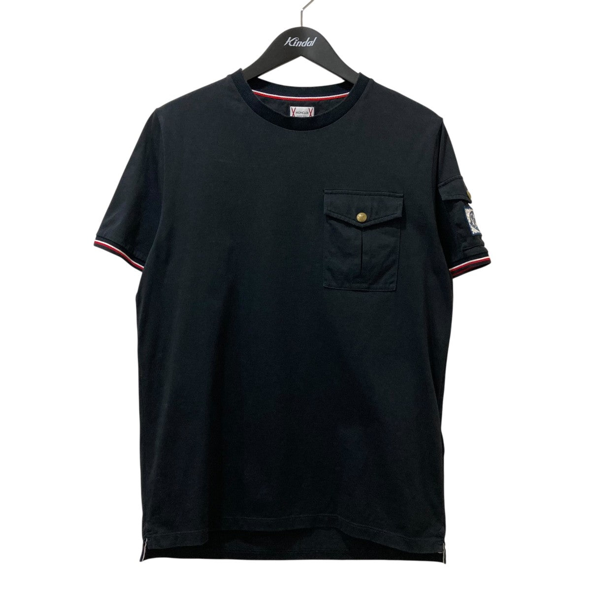 美品✨MONCLER×Fragment コラボ 藤原ヒロシ ロンT 長袖 黒 美品✨MONCLER×Fragment コラボ 藤原ヒロシ ロンT 長袖 黒