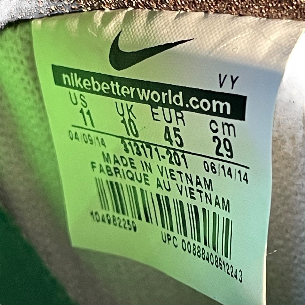 NIKE SB Dunk High Premiumハイカットスニーカー313171-201 古着・中古-6枚目のアイテム画像