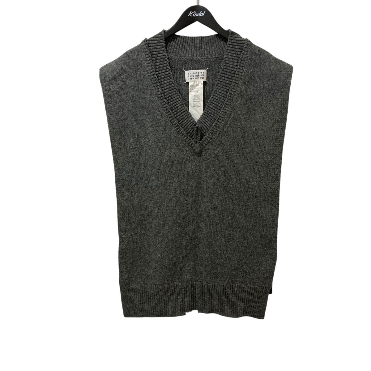 メゾンマルジェラ　ニットベスト Maison Margiela MAISON MARGIELA 1 10 メゾンマルジェラ ニット