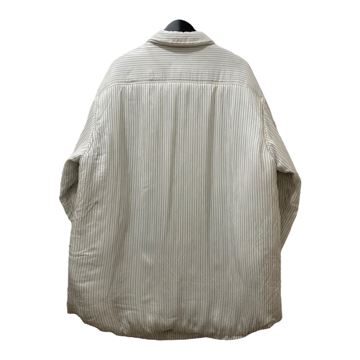 Maison Margiela ストライプ 中綿シャツジャケット SI1DL0009 古着・中古-2枚目のアイテム画像